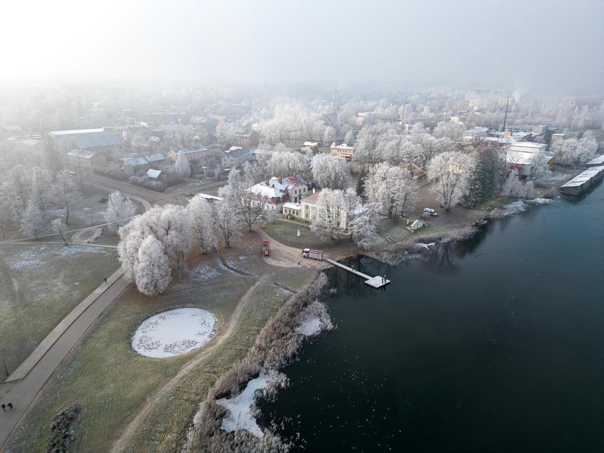 Lake Aluksne Studio Apartment Exterior photo